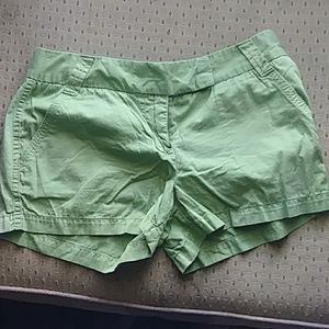 Green shorts